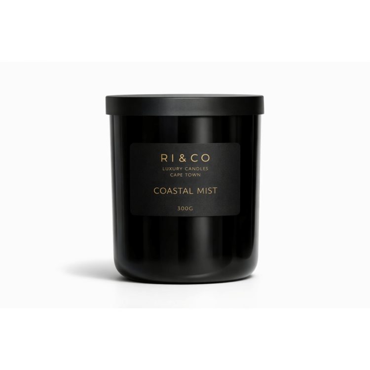 RI & CO luxury scented candle Coastal Mist 300g ocean inspired luxury candle Cape Town