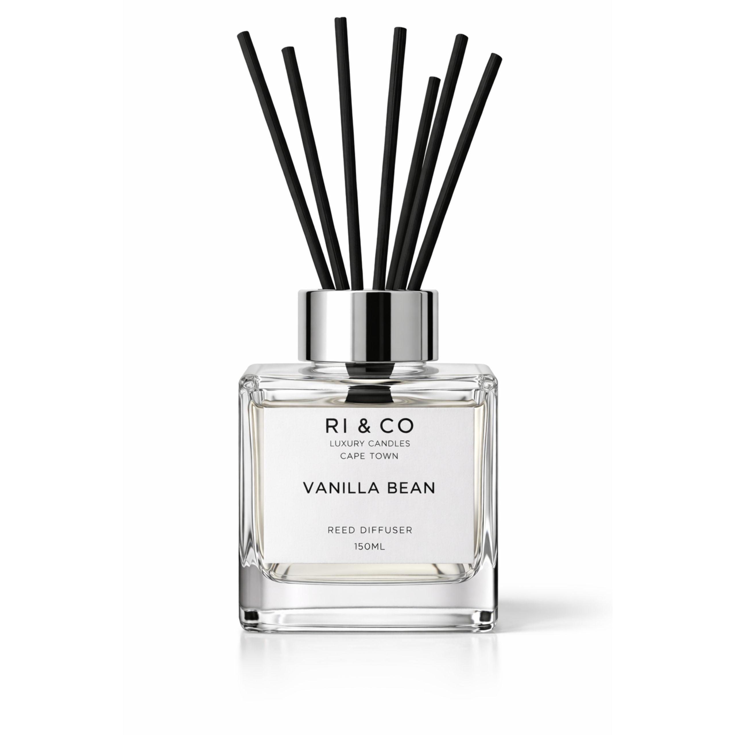 RI & CO Vanilla Bean Reed Diffuser 150ml luxury home fragrance